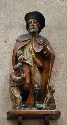 Saint Roch et son chien