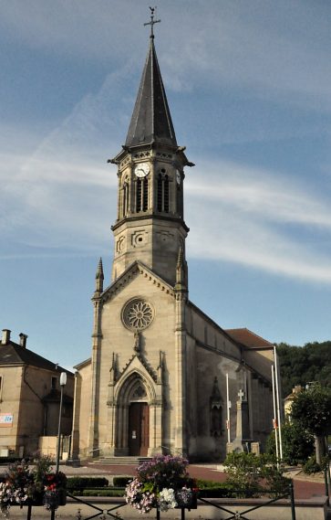 Vue extérieure de l'église