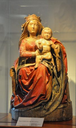 Vierge à l'Enfant assise