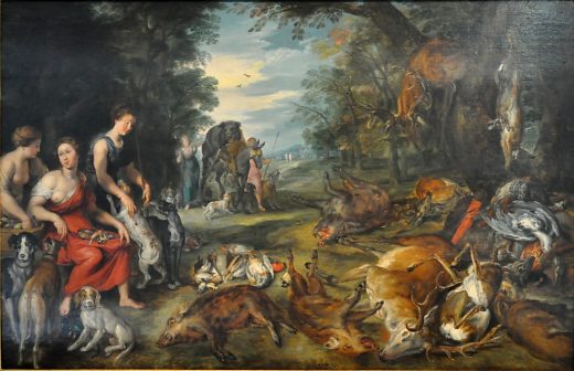 «Diane au retour de la chasse», Hendrick van Balen (1575-1632)
