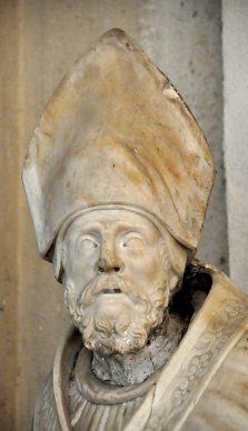 Saint Augustin, détail