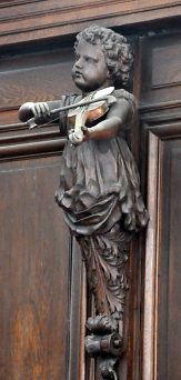 Ange musicien au violon Ange musicien au violon