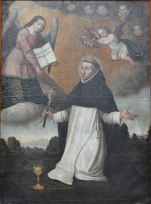 «Saint Louis Bertrand» par Demange Prot, huile sur toile, vers 1670 «Saint Louis Bertrand» par Demange Prot, huile sur toile, vers 1670