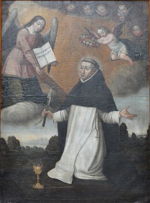 «Saint Louis Bertrand» par Demange Prot, huile sur toile, vers 1670