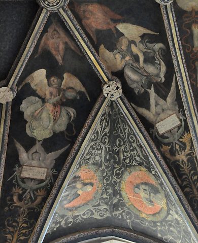 La peinture d'anges, détail La peinture d'anges, détail