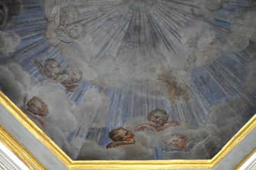 Le ciel dans la rotonde du lanternon, détail Le ciel dans la rotonde du lanternon, détail