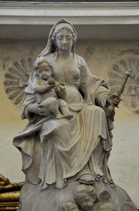 Statue de la Vierge à l'Enfant Statue de la Vierge à l'Enfant