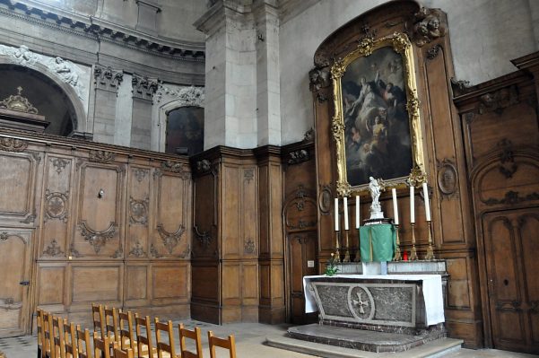 Chapelle absidiale droite (dite de la Congrégation).