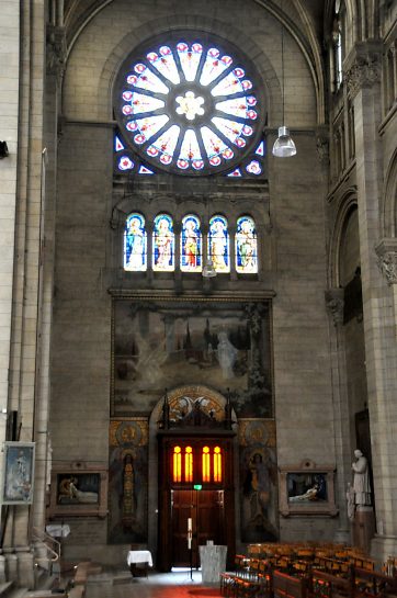 Le bras sud du transept