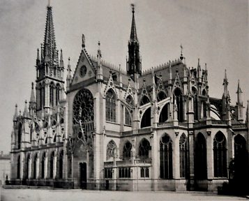 Dessin de la basilique actuelle