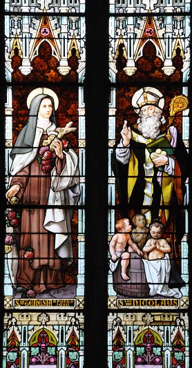 Sainte Thérèse et saint Nicolas (XIXe siècle)