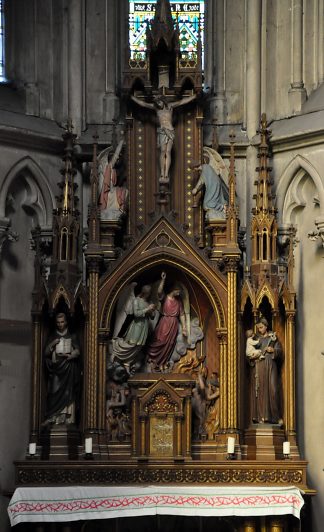 Retable de la chapelle des Âmes du Purgatoire (absidiale nord)