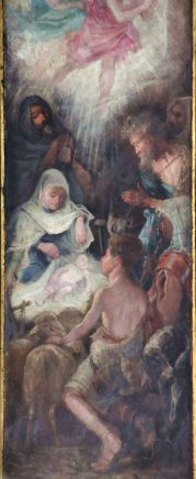La Nativit, peinture latérale de l'autel Saint-Joseph