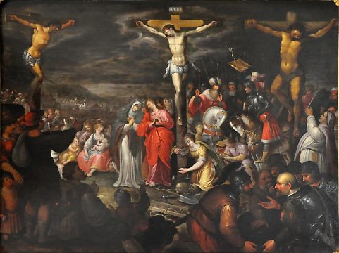 Attribué à Frans I Francken (1542–1616) : «Le Calvaire»