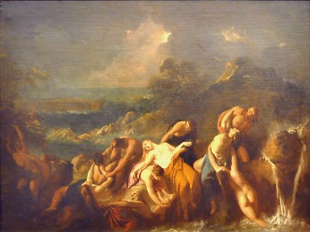 Attribué à Jean-Franois de Troy (1679-1752) : «Le Déluge  universel»