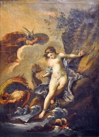 Paolo Pagani (1661-1716) : «Persée et Andromède»