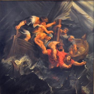Pierre-Paul Rubens (1577-1640) : «Jonas jeté à la mer»