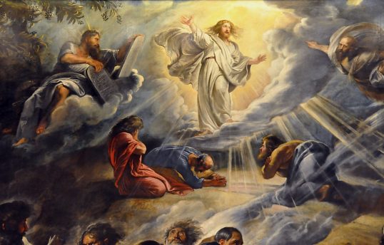 Pierre–Paul Rubens (1577–1640) : «La Transfiguration», détail