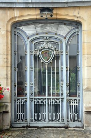 Grande porte Art nouveau