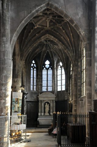 Chapelle absidiale sud de la Vierge