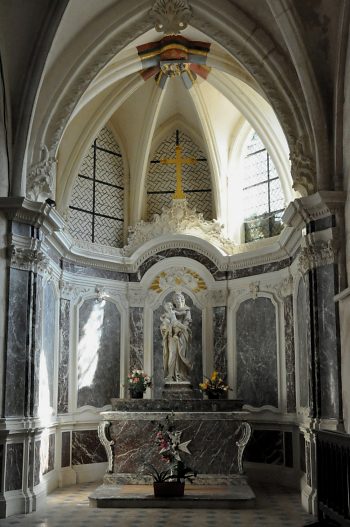 Chapelle absidiale sud de la Vierge
