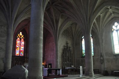 Vue d'ensemble du chœur de l'absidiole sud