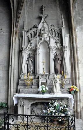 Chapelle dans le bas-côté sud