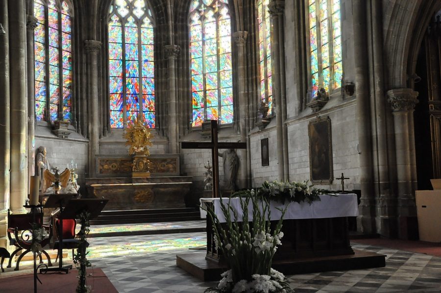 Le chœur de l'église Saint–Sépulcre