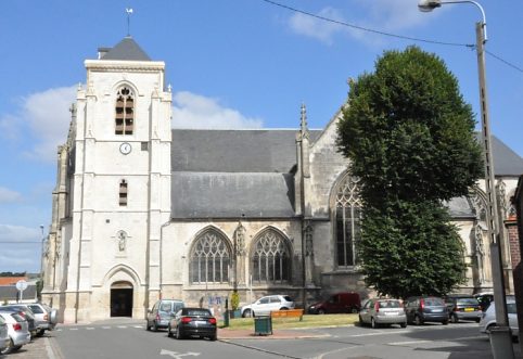 Le côté sud baigné par le soleil des journées  du Patrimoine de septembre 2012