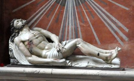 Chapelle Saint-Quiriace, Statue du Christ mort 