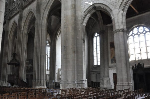 Élévations nord avec chapelles latérales