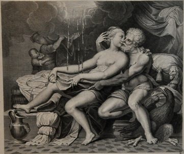 «Jupiter et Danaé» d'après Giulio Romano, dit Jules Romain (14991546) «Jupiter et Danaé» d'après Giulio Romano, dit Jules Romain (14991546)