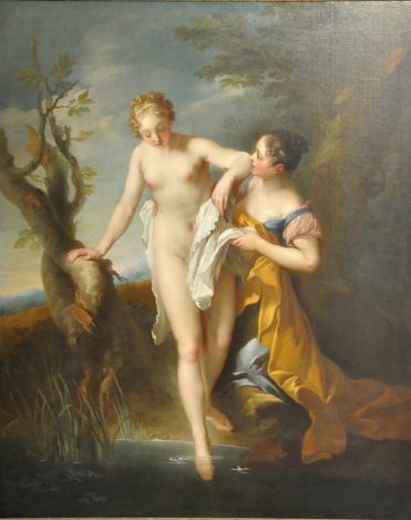 «Diane au bain ou Baigneuse et sa suivante» «Diane au bain ou Baigneuse et sa suivante»
