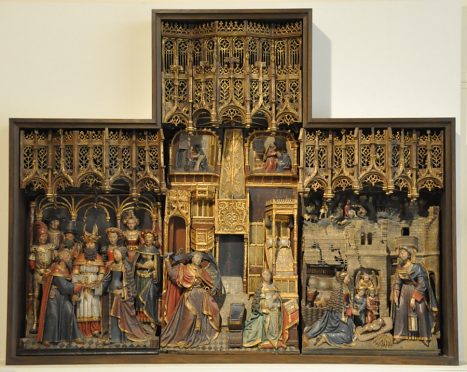 Retable de la vie de la Vierge