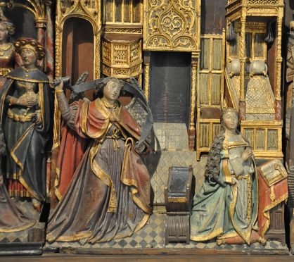 Retable de la vie de la Vierge Retable de la vie de la Vierge