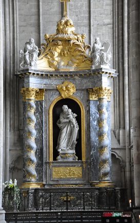 Le retable de la chapelle Saint-Joseph