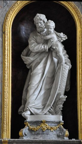 La statue de saint Joseph