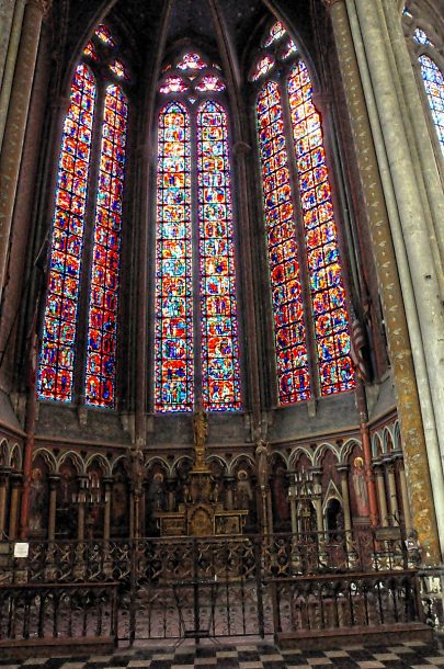 Vue d'ensemble de la chapelle du Sacré-Cœur