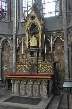 Le retable de la chapelle Sainte-Theudosie