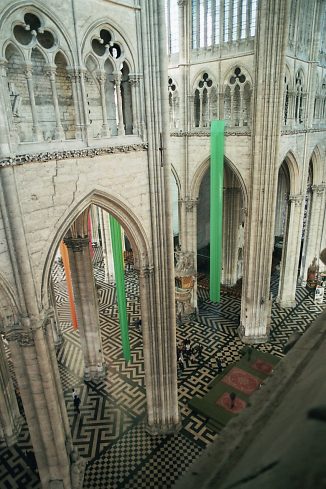 Le transept et la nef