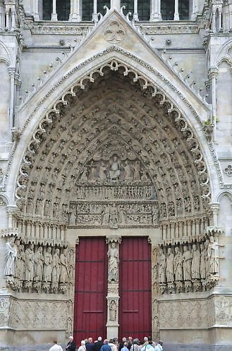 Le portail du Jugement dernier, dit «du Beau Dieu»