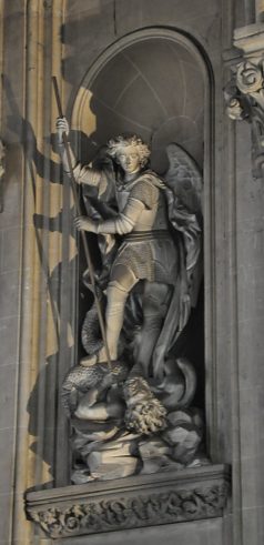 L'archange Saint Michel terrassant le démon