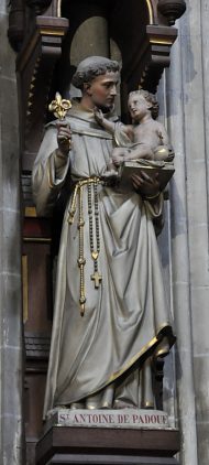 Statue de saint Antoine de Padoue