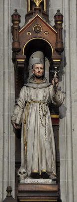 Statue de saint Franois d'Assise