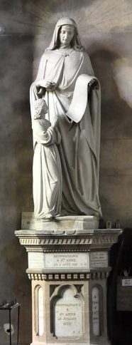 Statue «L'Éducation de la Vierge»