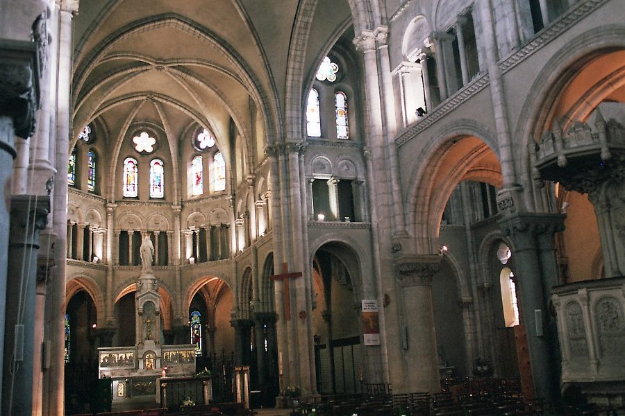 Vue générale du chur de Notre-Dame des Ardents Vue générale du chur de Notre-Dame des Ardents