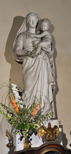 Vierge à l'Enfant réalisée par Cortot