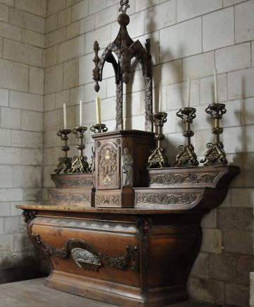 Ancienne chapelle Saint-Jérôme, retable