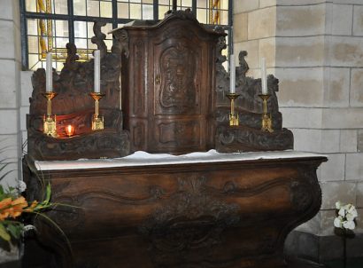 Ancienne chapelle Saint-Louis, retable