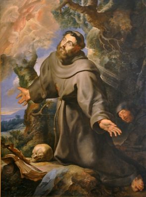 «Saint François d'Assise recevant les stigmates» par Pierre-Paul Rubens